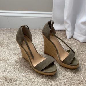 Olive green espadrille